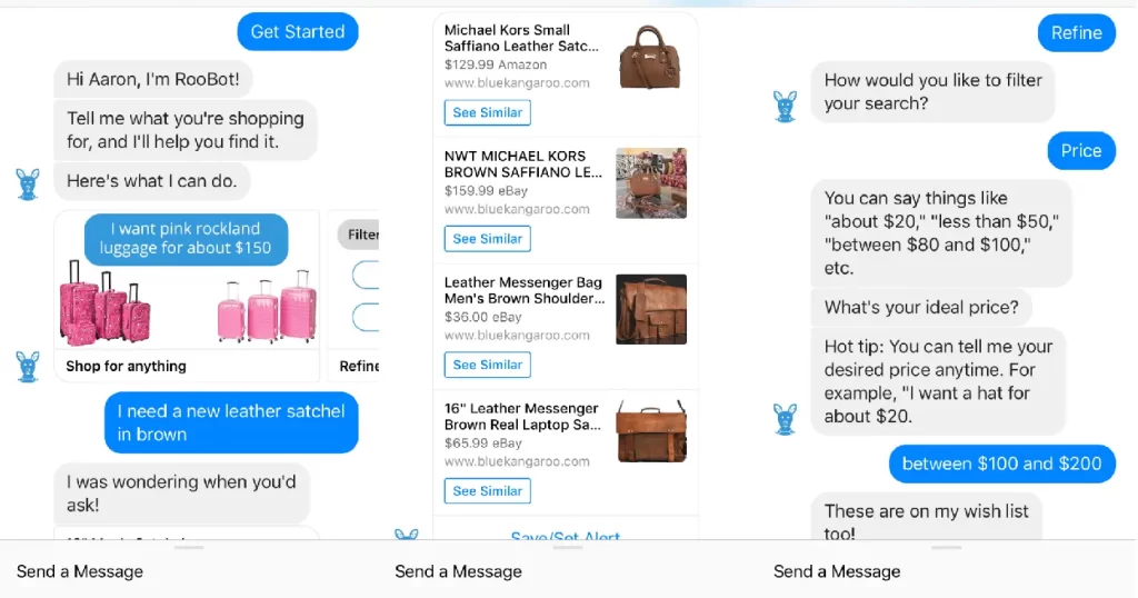 HeroBot E-commerce chatbot