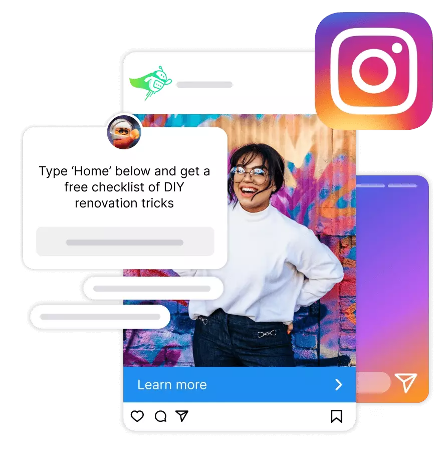HeroBot Instagram Direct Messages Chatbot